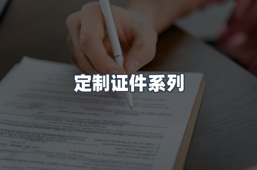 定制证件系列